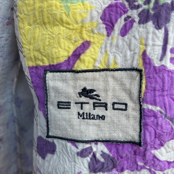 Etro Milano Floral Blazer, size 8 - Picture 12 of 15